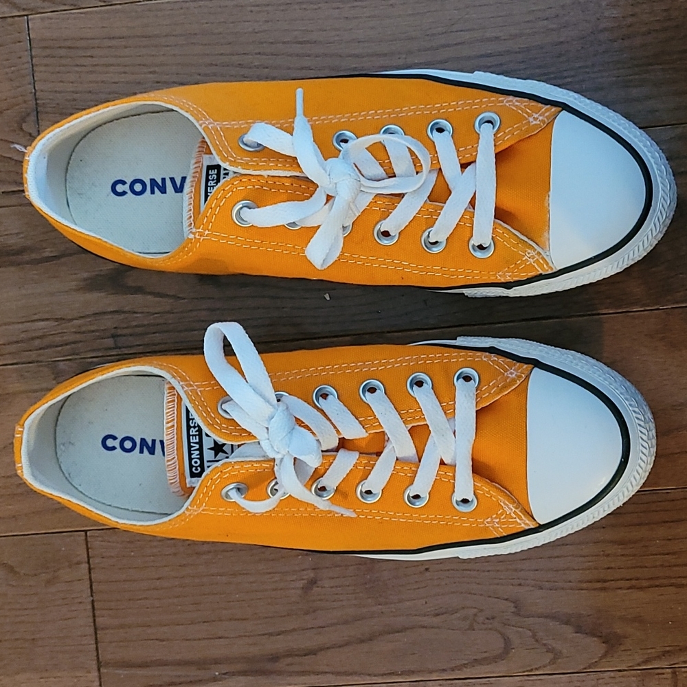 Converse Orange Rind Low Top Sneakers